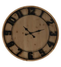 Stolik kawowy CLOCKY 80 cm drewno jodła*Zona-Design Online