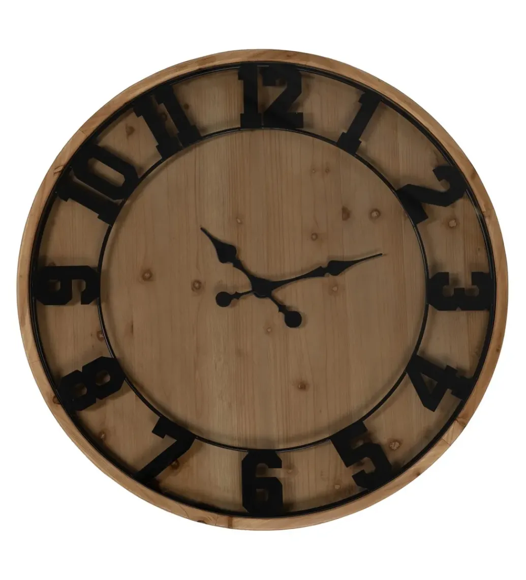 Stolik kawowy CLOCKY 80 cm drewno jodła*Zona-Design Online