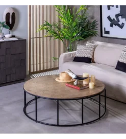Stolik kawowy 120 cm brązowy*Zona-Design Hot