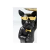 Stolik kawowy COOL BULLDOG TRAY 34 cm czarny*KARE New