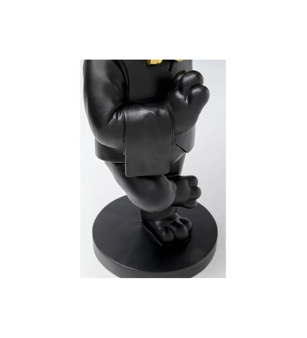 Stolik kawowy COOL BULLDOG TRAY 34 cm czarny*KARE New