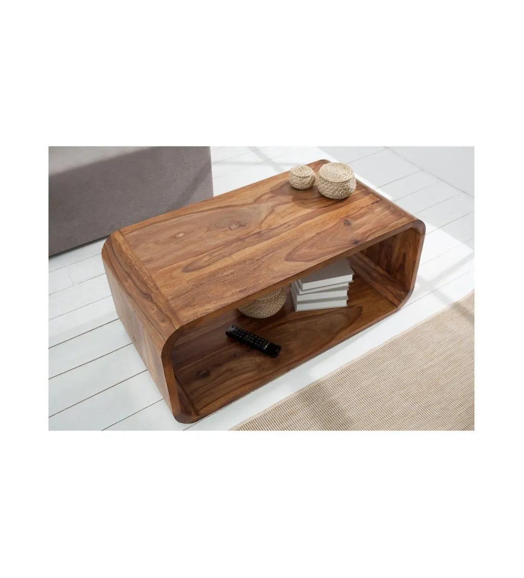 Stolik kawowy Cube 100 cm drewno Sheesham*Invicta Interior Sale