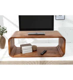 Stolik kawowy Cube 100 cm drewno Sheesham*Invicta Interior Sale
