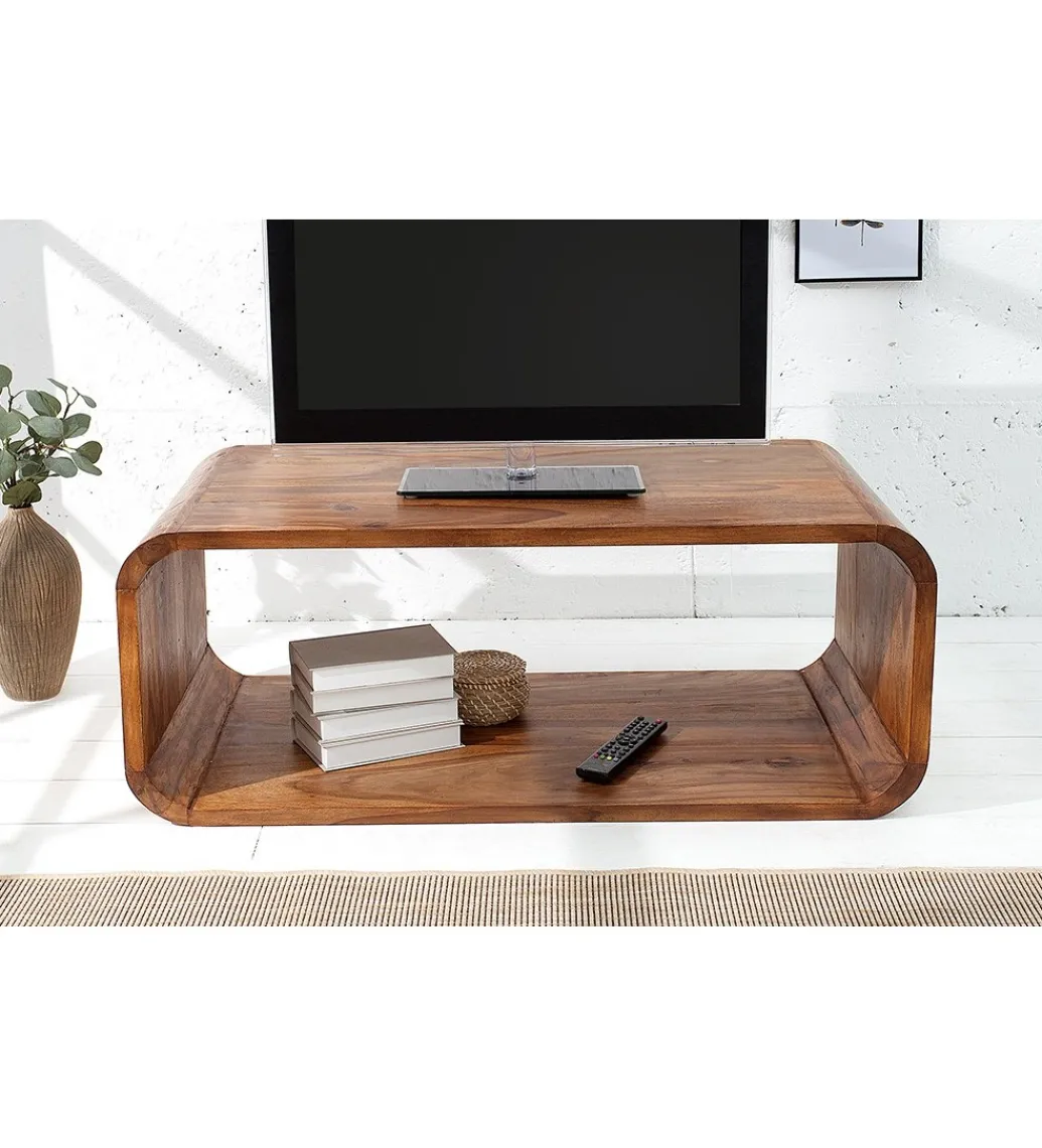 Stolik kawowy Cube 100 cm drewno Sheesham*Invicta Interior Sale