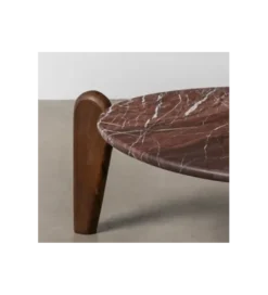 Stolik kawowy CUDBEM 70 cm drewno mango*Zona-Design Outlet