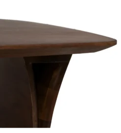 Stolik kawowy CUTYK 130 cm drewno akacja brązowe*Zona-Design Clearance