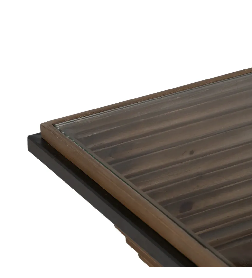 Stolik kawowy DALETO 120 cm drewno jodły*Zona-Design Online