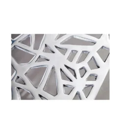 Stolik kawowy DELICADO Abstract 60 cm srebrny*Invicta Interior Discount