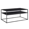 Stolik kawowy DEMIT 100 cm czarny*WOHNLING, GERMANY Best