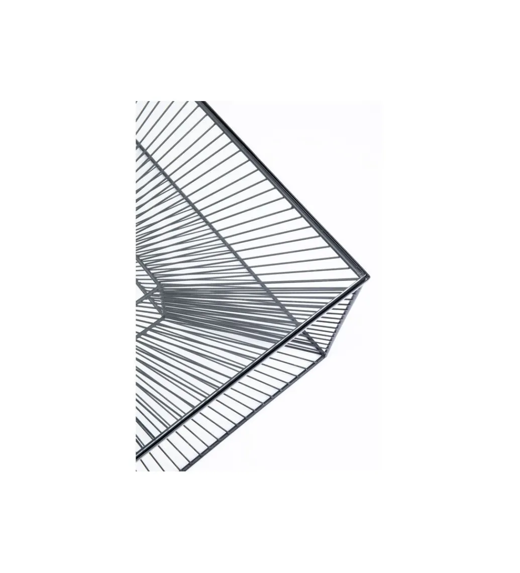 Stolik kawowy DIMENSION 80 cm czarny*KARE