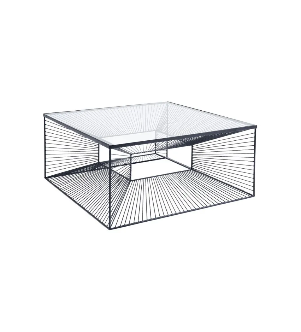 Stolik kawowy DIMENSION 80 cm czarny*KARE