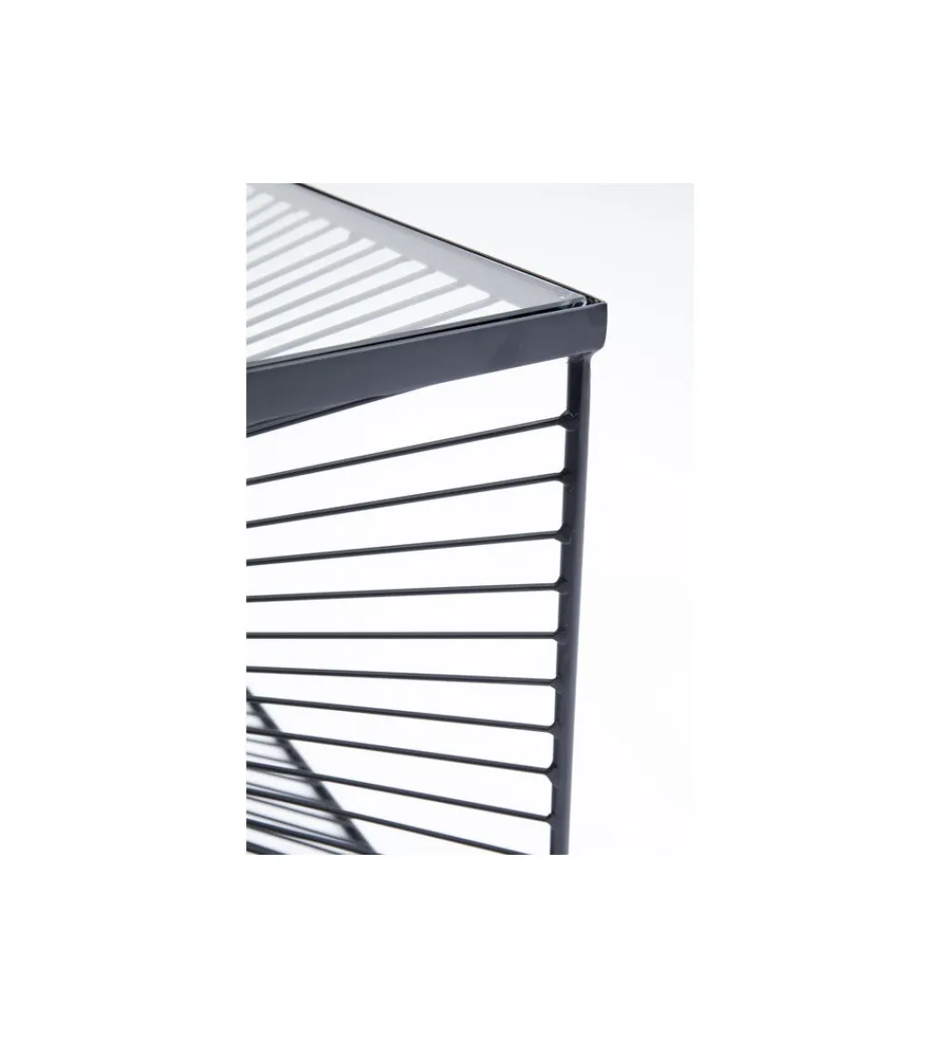 Stolik kawowy DIMENSION 80 cm czarny*KARE