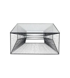 Stolik kawowy DIMENSION 80 cm czarny*KARE