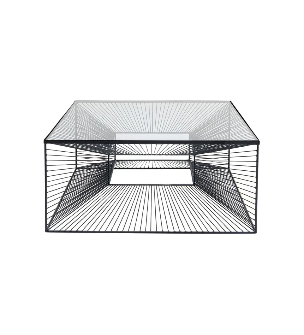 Stolik kawowy DIMENSION 80 cm czarny*KARE