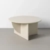 Stolik kawowy DOBEMA 80 cm efekt terrazzo*Zona-Design Clearance