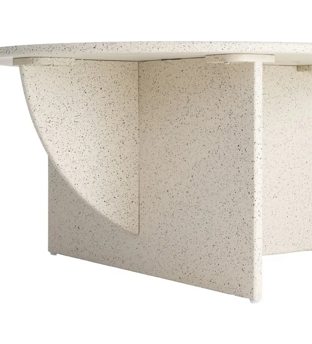 Stolik kawowy DOBEMA 80 cm efekt terrazzo*Zona-Design Clearance