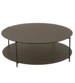 Stolik kawowy DOMERESU 113 cm ciemno brązowy*J-Line Clearance