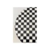 Stolik kawowy DOMERO CHESS 25 cm czarno biały*KARE Clearance