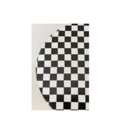 Stolik kawowy DOMERO CHESS 25 cm czarno biały*KARE Clearance