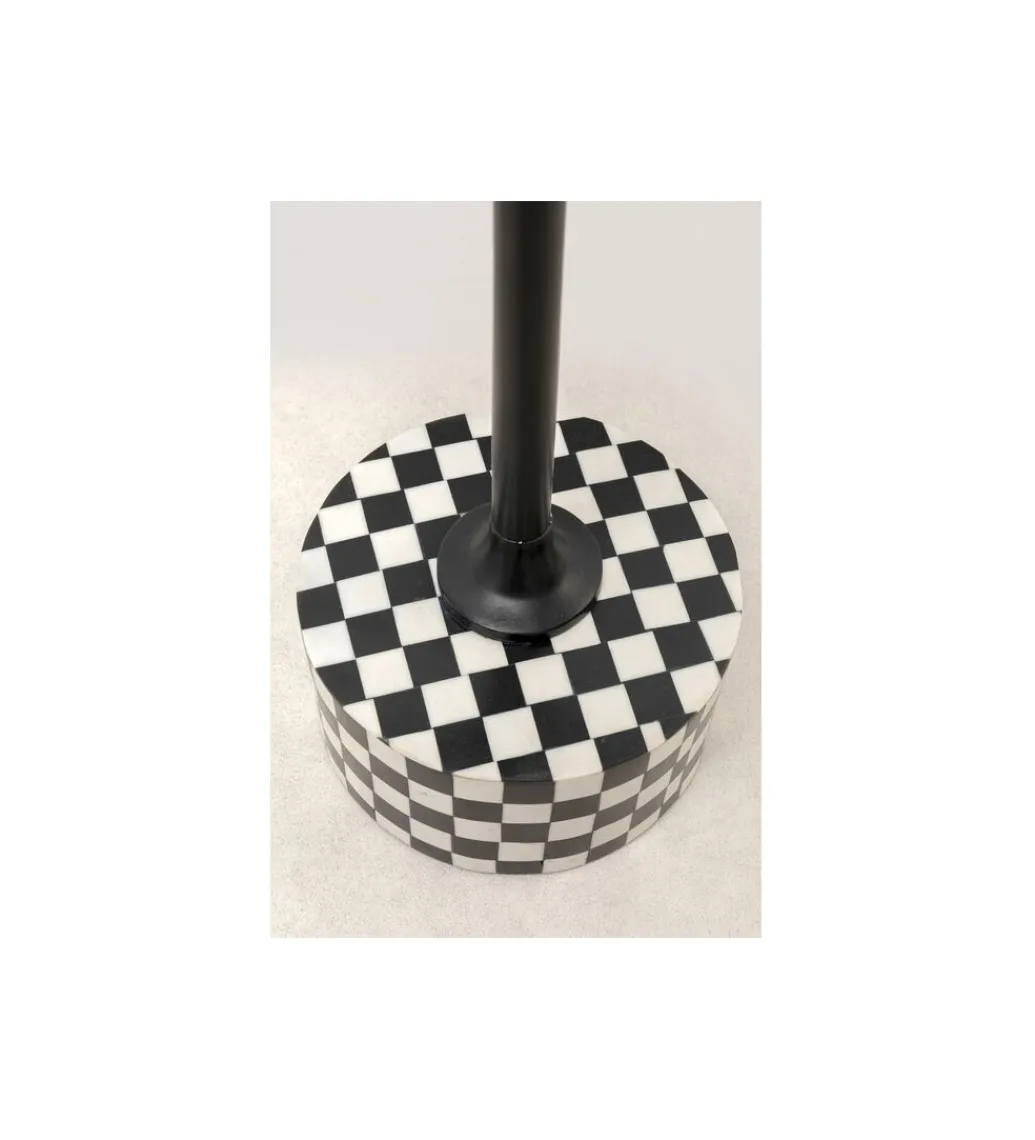 Stolik kawowy DOMERO CHESS 25 cm czarno biały*KARE Clearance