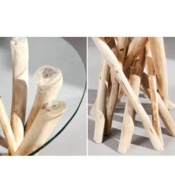 Stolik kawowy  Driftwood 35 cm naturalny*Invicta Interior Hot