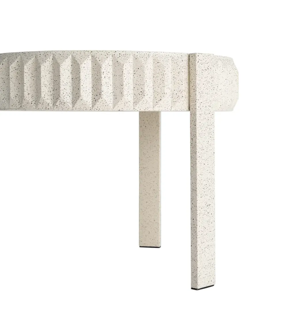 Stolik kawowy EDARNI 64 cm efekt terrazzo*Zona-Design Best