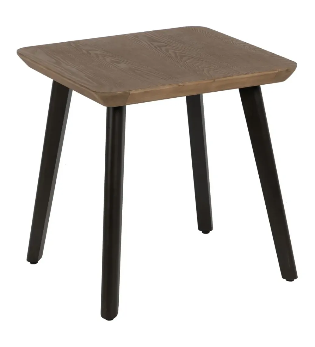 Stolik kawowy EDENSA 60 cm naturalny czarny*Zona-Design Best