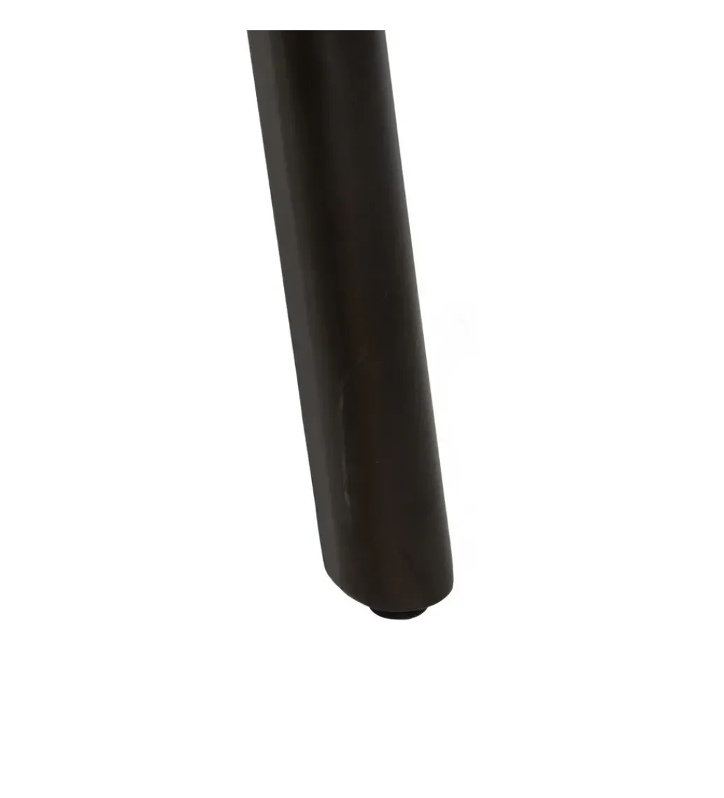Stolik kawowy EDENSA 60 cm naturalny czarny*Zona-Design Best