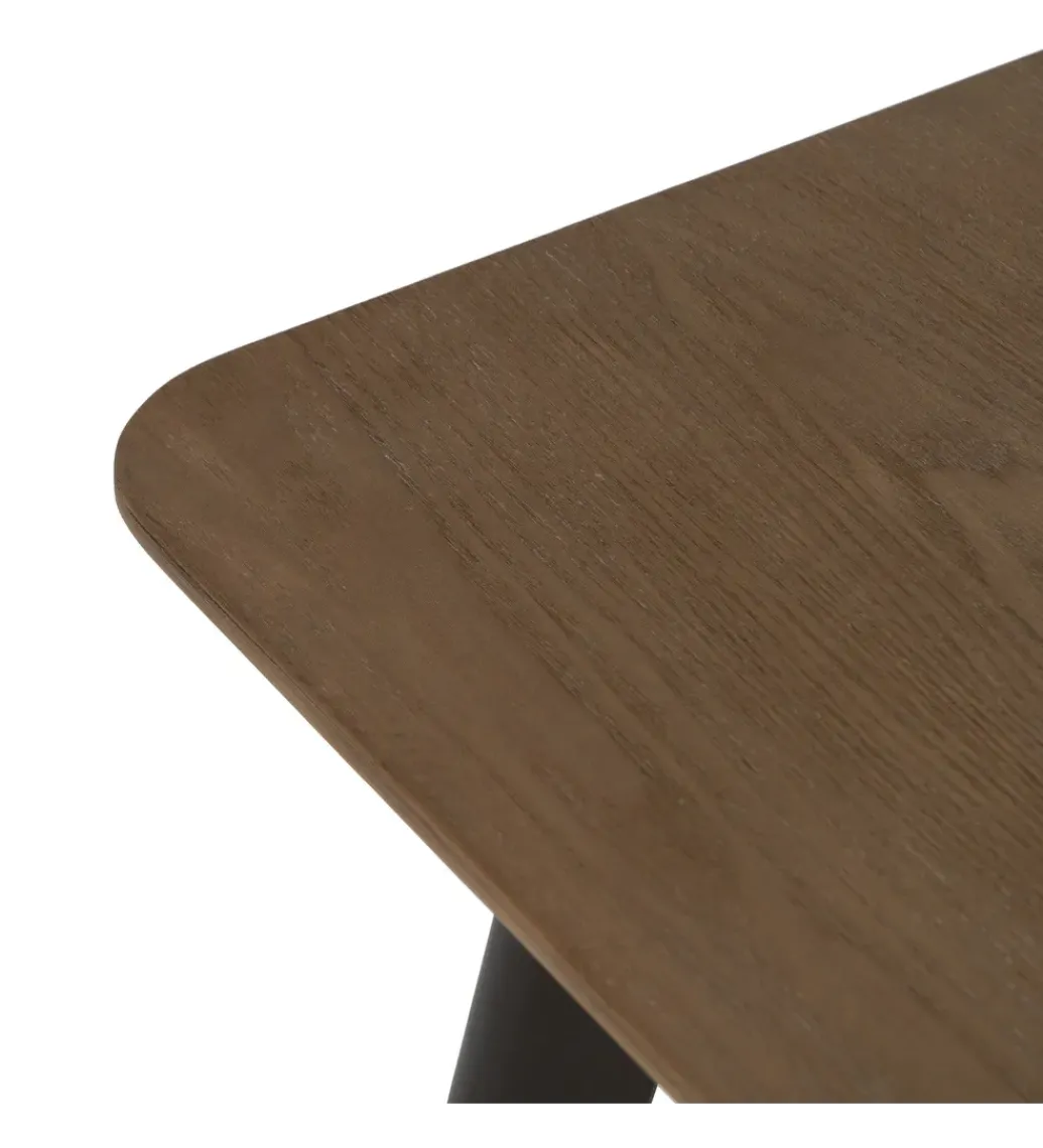 Stolik kawowy EDENSA 60 cm naturalny czarny*Zona-Design Best