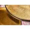 Stolik kawowy Elements Oriental zestaw 2 w kolorze złotym*Invicta Interior Sale