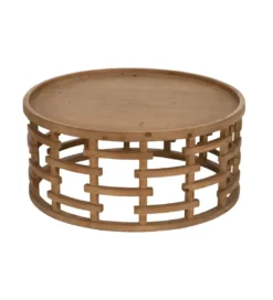 Stolik kawowy EMANEL 80 cm drewno jodła*Zona-Design Best