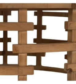 Stolik kawowy EMANEL 80 cm drewno jodła*Zona-Design Best