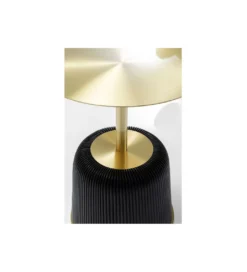 Stolik kawowy Endless Vegas 40 cm złoto czarny*KARE Best