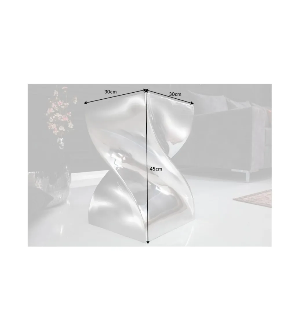 Stolik kawowy ESPIRAL Twist 45 cm*Invicta Interior Hot