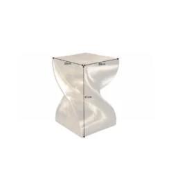 Stolik kawowy ESPIRAL Twist 45 cm złoty*Invicta Interior Hot