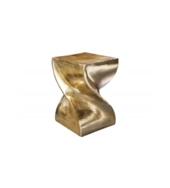 Stolik kawowy ESPIRAL Twist 45 cm złoty*Invicta Interior Hot