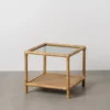 Stolik kawowy ESTAZ 50 cm naturalny ratan*Zona-Design Outlet