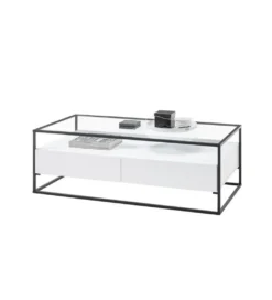 Stolik kawowy EVORA 120 cm biały*MCA Sale