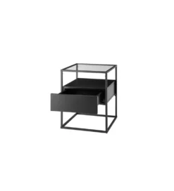 Stolik kawowy EVORA 43 cm czarny*MCA