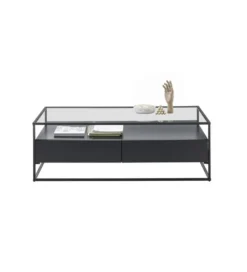 Stolik kawowy EVORA 120 cm czarny*MCA Best
