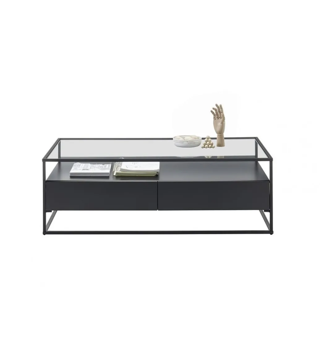 Stolik kawowy EVORA 120 cm czarny*MCA Best