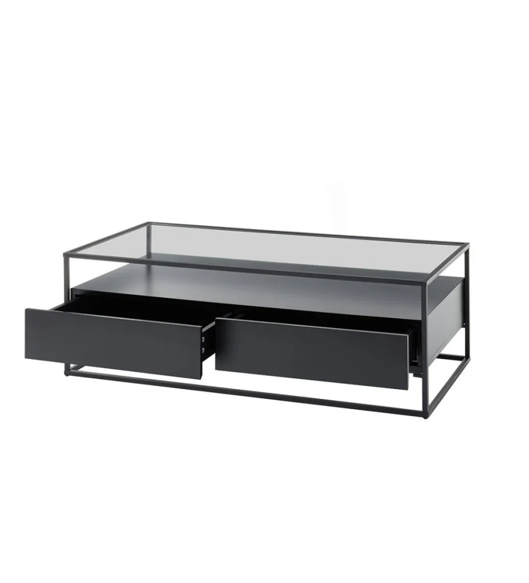 Stolik kawowy EVORA 120 cm czarny*MCA Best