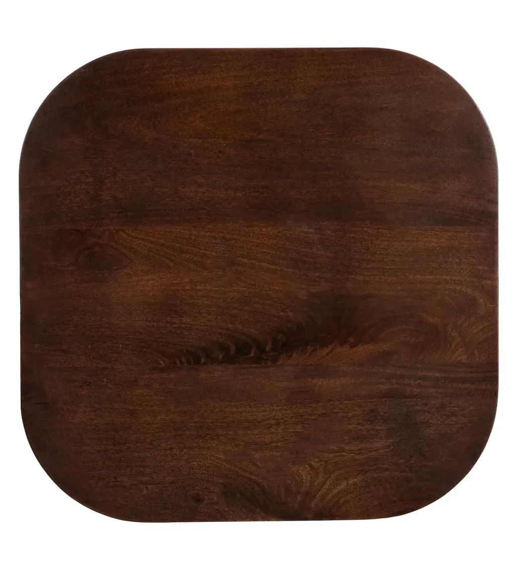 Stolik kawowy FEGANE 80 cm drewno mango*Zona-Design Online