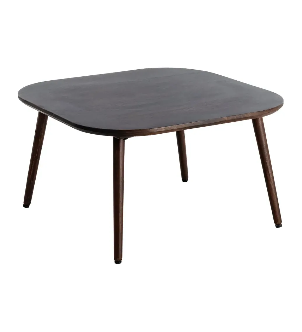 Stolik kawowy FEGANE 80 cm drewno mango*Zona-Design Online