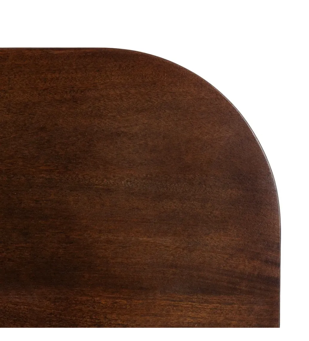 Stolik kawowy FEGANE 80 cm drewno mango*Zona-Design Online