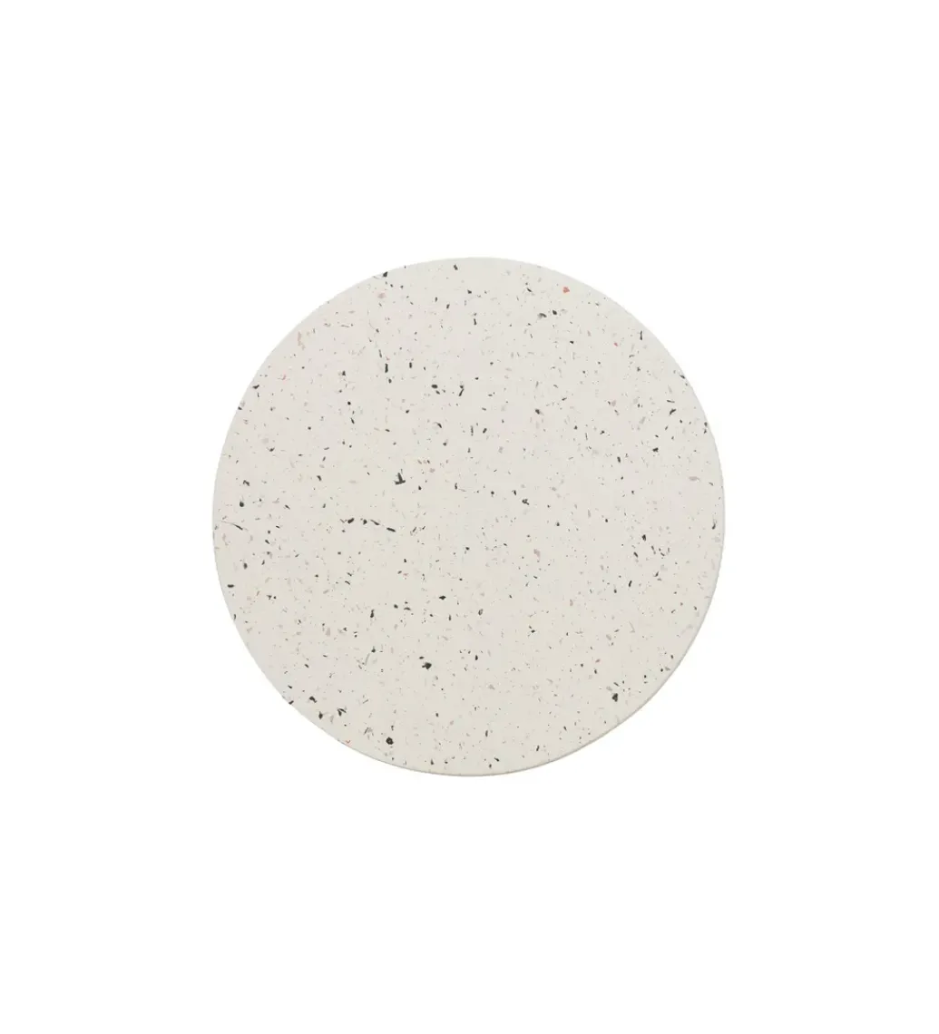 Stolik kawowy FIBRA 37 cm w odcieniach bieli*Zona-Design Hot