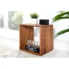 Stolik kawowy FINICE Makassar II 45 cm drewno Sheesham*Invicta Interior Best