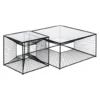 Stolik kawowy GEMETRO 80 cm czarny*Zona-Design Discount