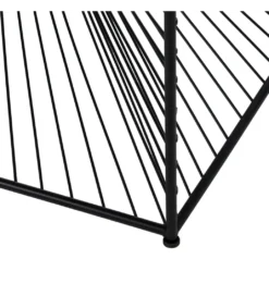 Stolik kawowy GEMETRO 80 cm czarny*Zona-Design Discount