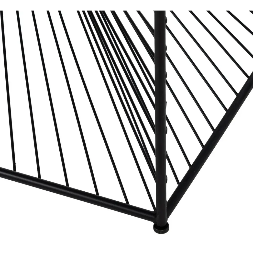 Stolik kawowy GEMETRO 80 cm czarny*Zona-Design Discount